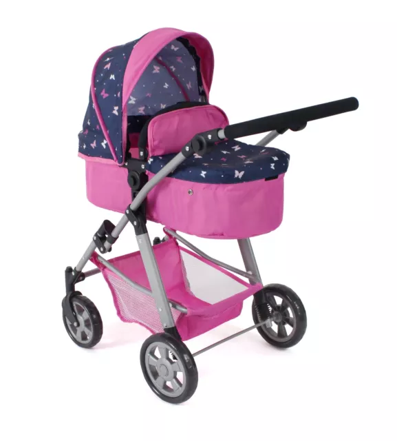 Bayer Chic 2000 Puppenwagen Nele 2in1 Kombipuppenwagen für Kinder 4 - 8 B-WARE