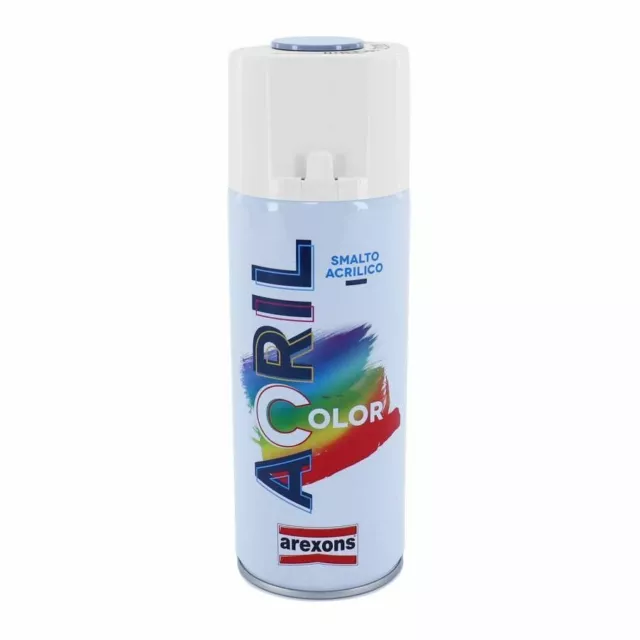 Bombe de peinture arexons acrylique gris argent ral 7001 (aerosol 400 ml) (3958) 2