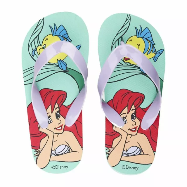 Flip Flops für Kinder Disney Princess türkis