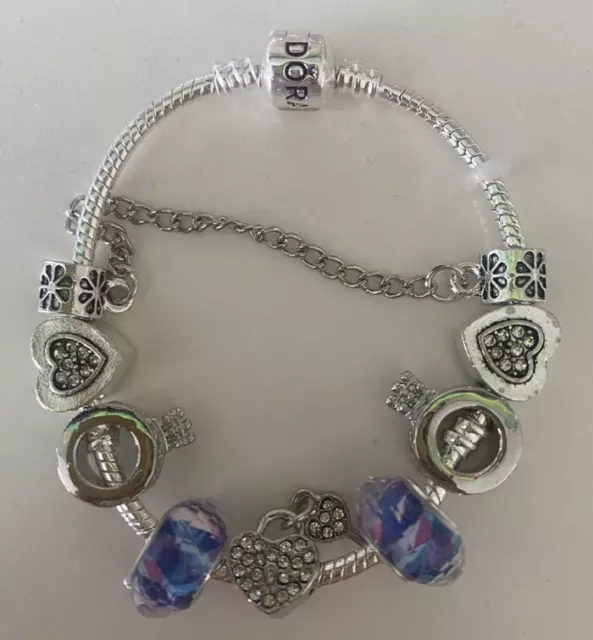 Pandora Armband mit Charms 20cm