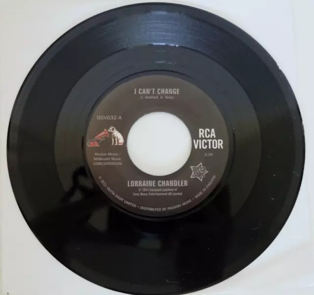 Lorraine Chandler - I can't change/ You only live twice - Northern Soul