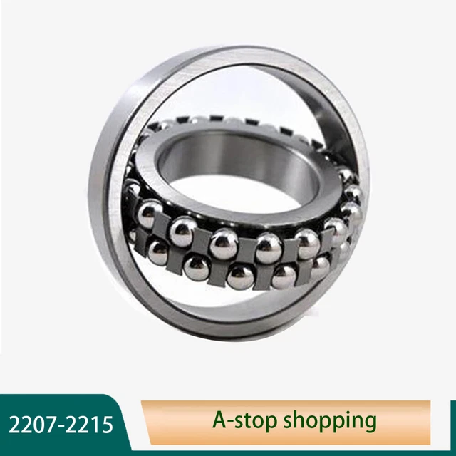Cuscinetto a sfera autoallineante doppia fila 2208-2215 albero 40-75 mm - albero cilindrico