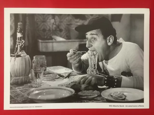 POSTER LOCANDINA UN AMERICANO A ROMA Alberto SORDI Archivio Immagini Cinema