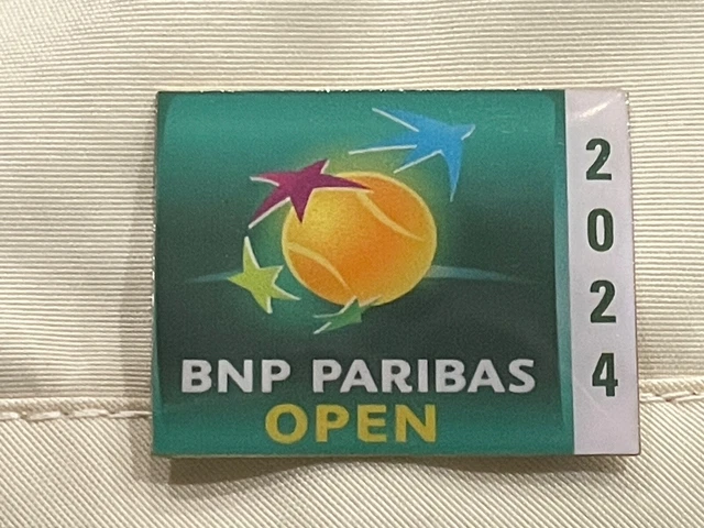 BNP PARIBAS OPEN Indian Wells Official 2024 Lapel Hat Pin NEW 12.99