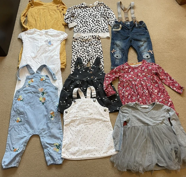 Baby girls clothes bundle 12-18 months