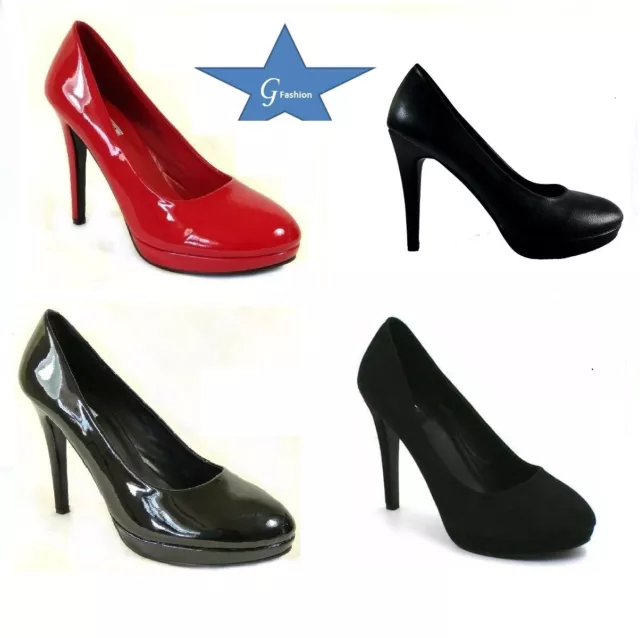 WOMENS MEN DRAG Queen Crossdresser High Heel Platform Court Shoe Large Size  9-12 £23.99 - PicClick UK