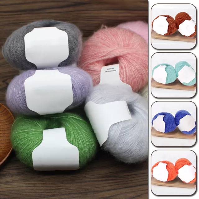 Soft Mohair Cashmere Knitting Wool Yarn Shawl Scarf DIY Crochet Thread Yarn