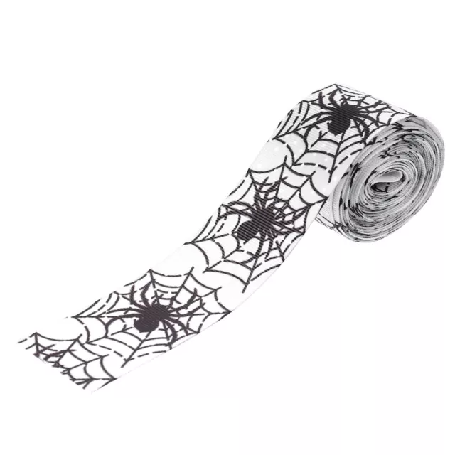 Polyester Ribbons Printed Halloween Decoration Decoracion Décor Flowers