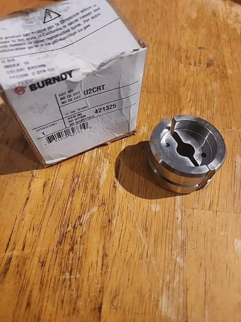 New Burndy, U2CRT, Crimping Die, #2 STR CU