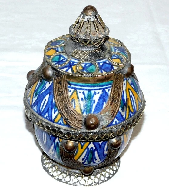 ANCIENNE ASSIETTE TERRE Cuite Décor Poissons Signée EUR 19,00 - PicClick FR