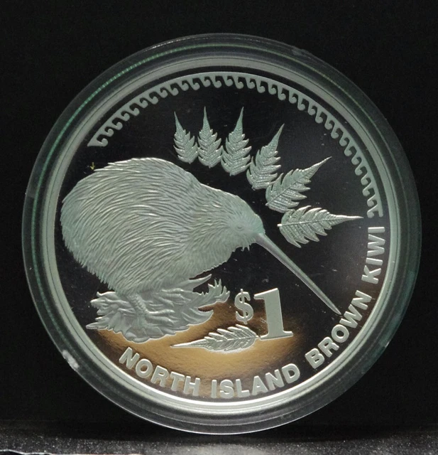 2006 Silver Kiwi Proof Coin