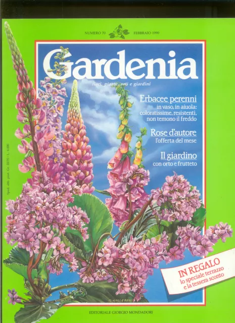 Gardenia*Fiori Piante Orti E Giardini* N.70  1990 *Mondadori