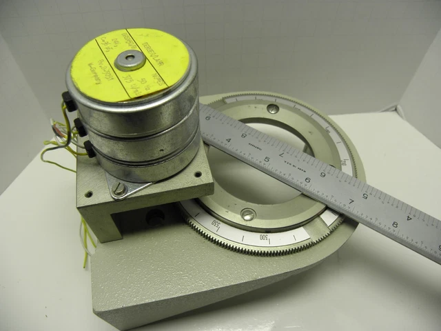 Drehung Platte Mit Berger Lahr Motor Zahnradantrieb 360 Grad