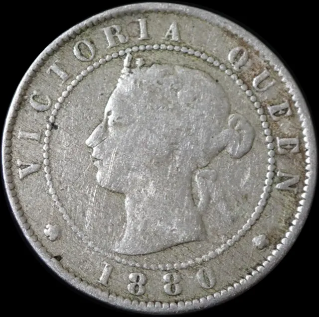 Jamaica Half Penny 1880 Victoria Coin WCA 6002
