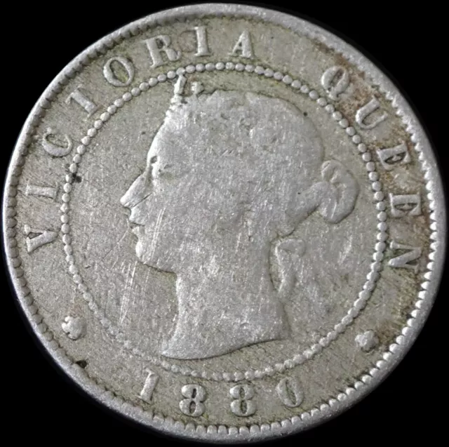 Jamaica Half Penny 1880 Victoria Coin WCA 6002