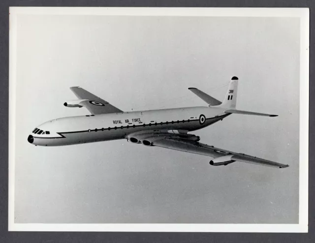 Royal Air Force De Havilland Comet 4C Large Original Vintage Mod Photo Raf - 4