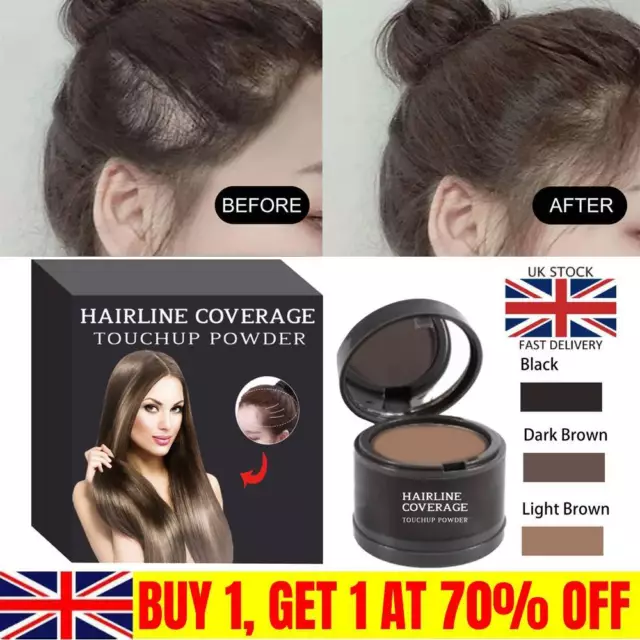 Root Cover Up Hairline Powder for Thinning Hair -Touchup Powder