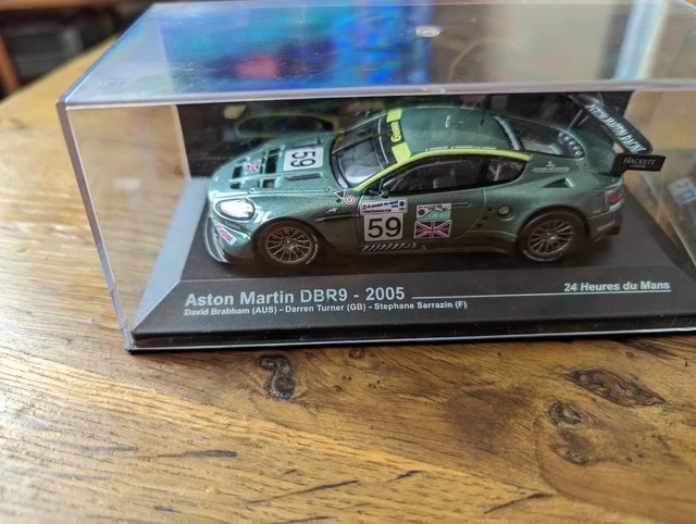 Solido 1/18 Aston Martin DBR9 N°59 – 24 Heures Du Mans 2005 – Voiture Miniature De Collection