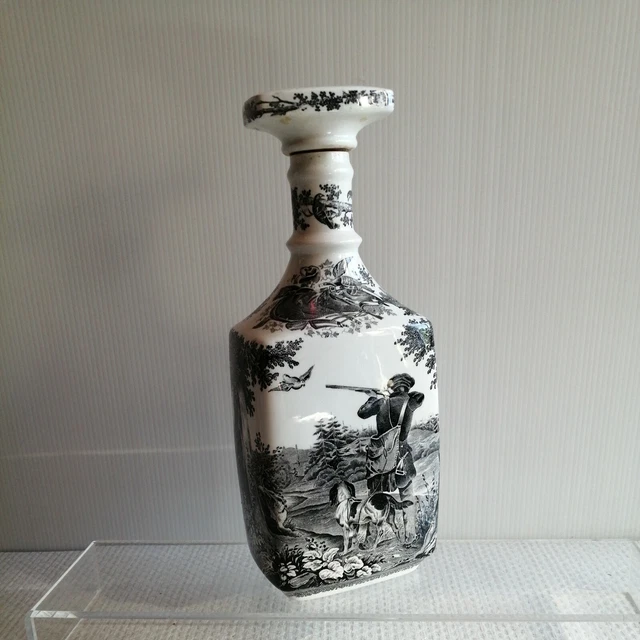 Carafe À  Liqueur Villeroy Et Boch- Artemis Saar Decor Scène De Chasse