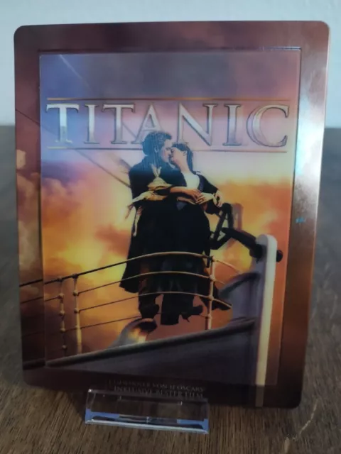 Titanic 3D (Limited Steelbook Edition) (Blu-ray 3D + Blu-ray + Bonus Blu-ray