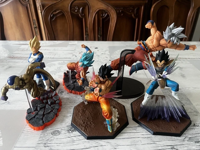 Figurines Dragon Ball Z Bandai – Début Des Années 2000, Plastique