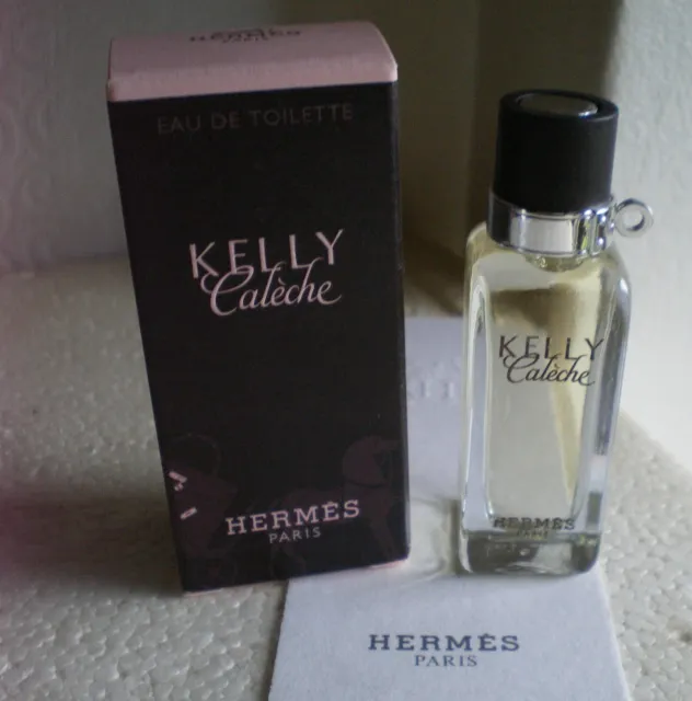 Miniature "KELLY Calèche" Hermès PARIS 7,5 ml EDT + NEUF + BOX + FULL + NEW