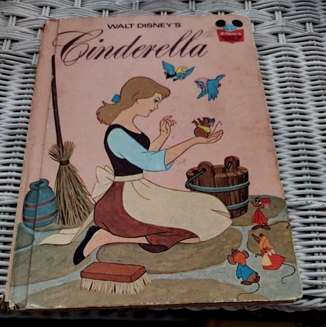 Children's Book - Walt Disney's - Cinderella - 1974 - Good Condition