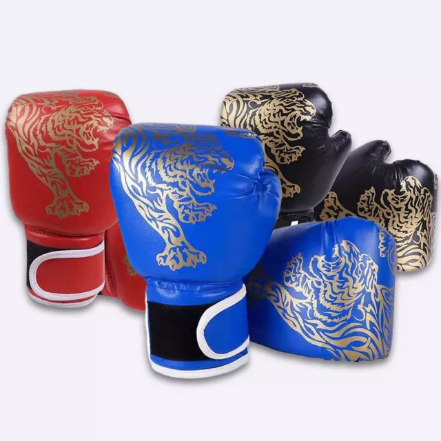 Children's Boxing Gloves Kid Training Punching Kickboxing Accessory Sparr-ou