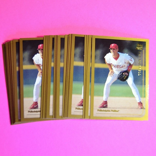 (30) 1999 Topps Traded Rookie, #T44, Pat Burrell RC Philadelphis Phillies