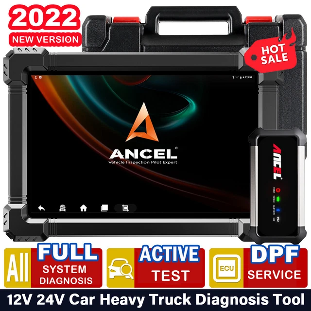 24V DIESEL HEAVY Duty Truck DPF Regen Full System Diagnostic Tool OBD2