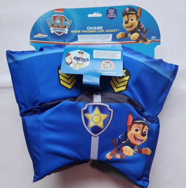 PAW PATROL CHASE Swim Trainer Life Jacket 3355 lbs Child Infant