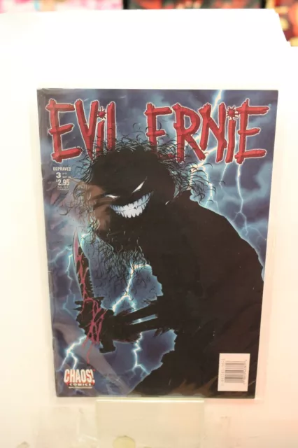 EVIL ERNIE: DEPRAVED #3 (1999) Brian Pulido, Dave Brewer, Chaos Comics