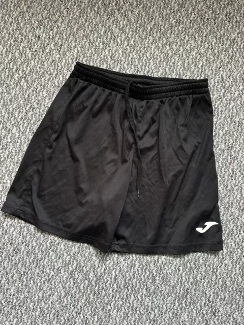 JOMA NOBEL FOOTBALL SHORTS KIDS BLACK SIZES 11-12 Years