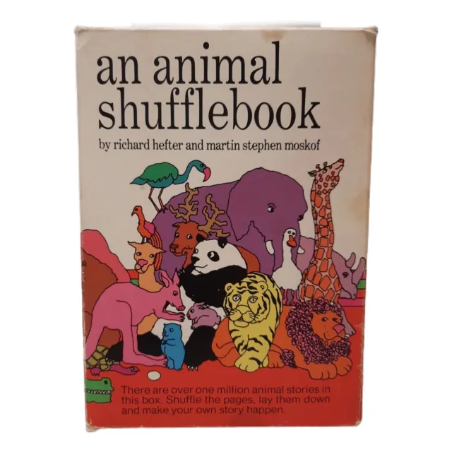 An Animal Shufflebook Cards by Richard Hefter & Martin Moskof MOMA Exclusive