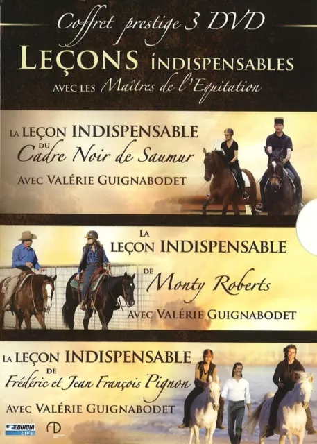 Coffret Prestige 3 DVD - Leçons Indispensables : Les Maitres de L'équitation