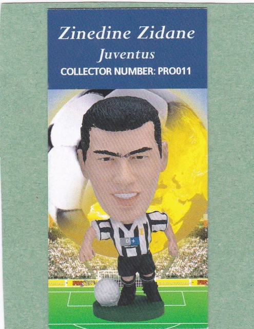 CORINTHIAN PROSTARS ZINEDINE Zidane Juventus Loose Football Figure