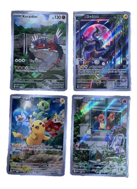 Pokémon TCG; 29 Card Lot - PROMO Full Art & EX Scarlet & Violet LOT