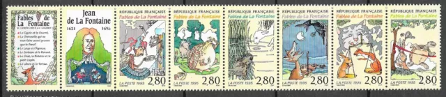 N° Yvert & Tellier 2024 - Timbre de France (Année 1978) (Neuf - **) - La  Fontaine - Le Lièvre et la Tortue