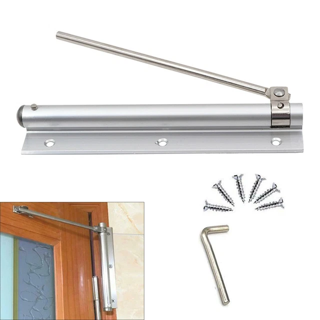 PNEUMATIC SPRING AUTOMATIC Door Closer Mute Doors Mounted Stops Self