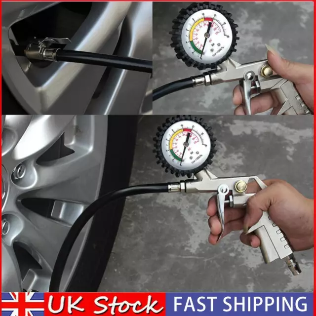 Digital Tire Pressure Gauge 220 PSI Tyre Dial Compressor Tool for Car Auto Truck