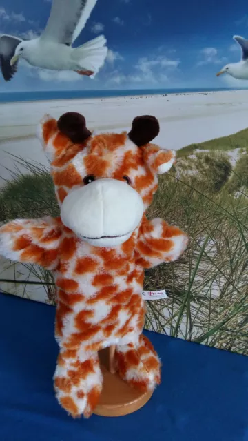 Handpuppe Giraffe mit Beinen von Toi-Toys ca. 30 cm groß