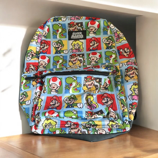 Seven Times Six The Simpsons Mini Backpack For Women | All-Over Character Print With Pom Zipper Pull & Multiple Compartments - View #2