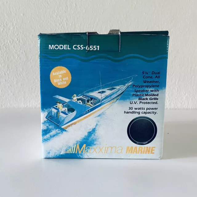 Maxxima sales marine speakers