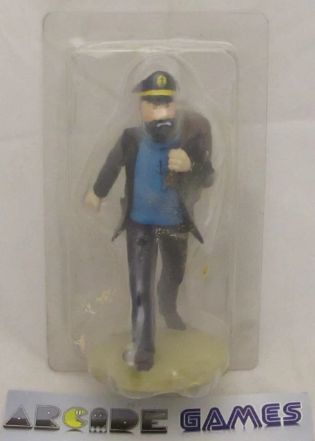 Figurine Hergé Moulinsart – Haddock à Cheval, Coke En Stock, Tintin 1999, Plomb