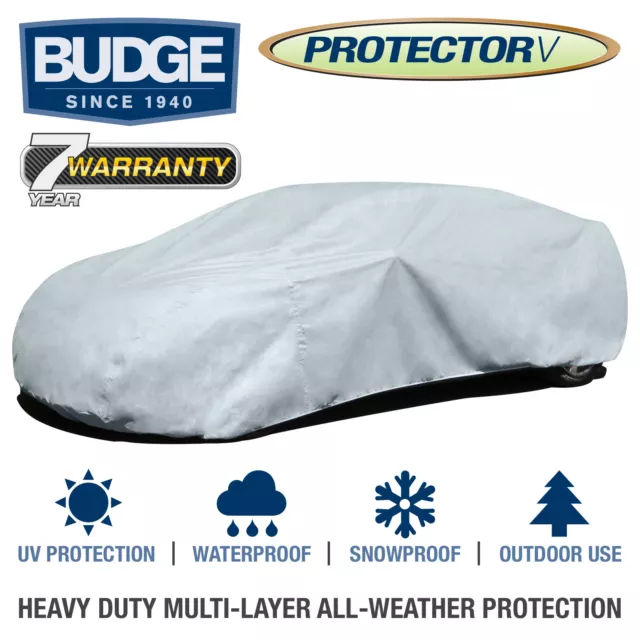 Budge Protector V Car Cover Fits Subaru Legacy 1999 | Waterproof | Breathable