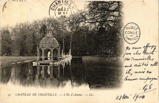 CPA AK Chateau de CHANTILLY l'Ile d'Amour (375773)