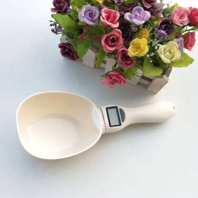 Precise Cat Dog Pet Food Spoon Scale Measuring Cup Kitchen Weighting Spoon