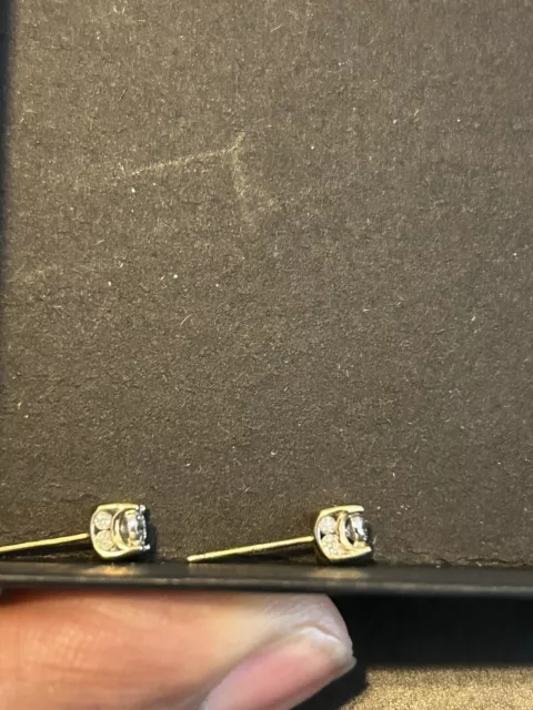 TruMiracle Diamond Stud Earrings (1/2 ct. t.w.) in 14k Gold 3