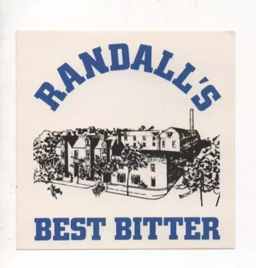 Guernsey - Vintage Beer Label - Vauxlaurens Brewery - Randall's Best Bitter