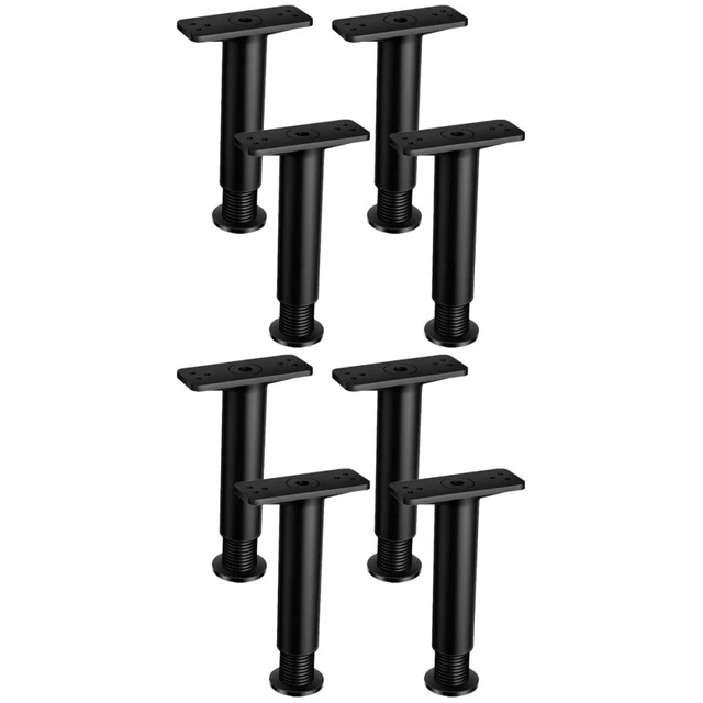 8 Pcs Bed Center Leg Bed Frame Support Adjustable Bed Support Bed Center Support